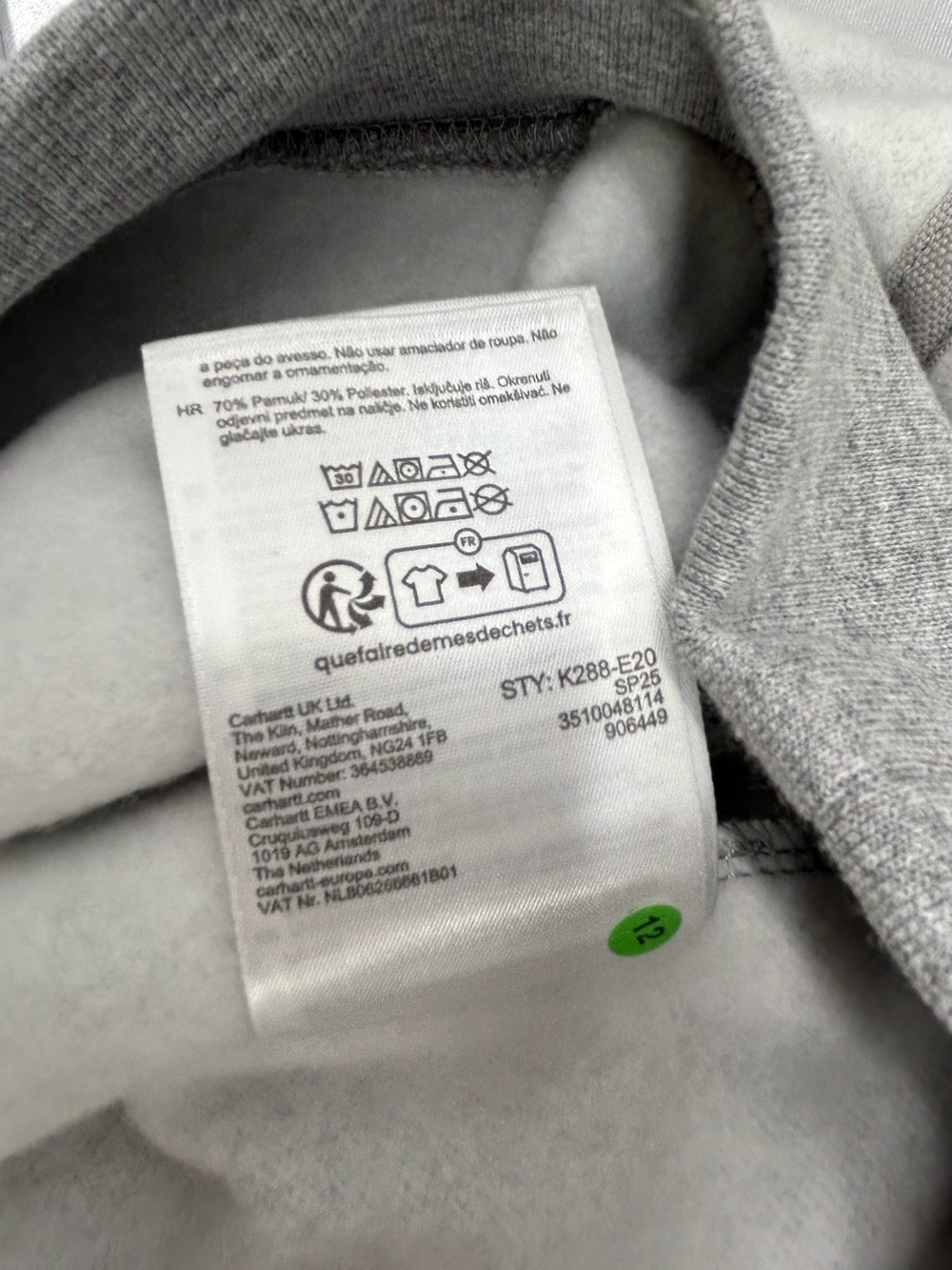 Carhartt Hoodie Pullover - Picture 9 of 9